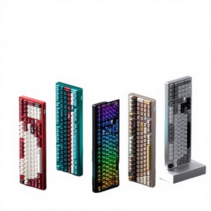 WEIKAV Max102 RGB 背光三模式可编程无线机械键盘 2.4Ghz USB Type-C 87 键台式游戏键盘全新 - Product Image 2