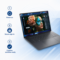 Pro Precision 7 16" Professioneel Mobiel Werkstation Zakelijke Laptop Intel Core Hoge Prestaties 1920x1080 SSD