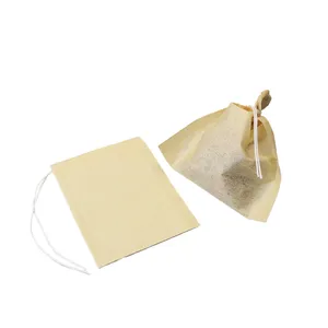 8*10cm çevre dostu boş çay poşetleri tek kullanımlık ısı mühür çay kağıdı filtre torbası doğal filtre kağıdı Teabag