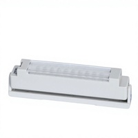 Lampe LED pour armoire YONGCELE LL10-W, douille E27, IP20, AC/DC110-230V 50/60Hz, angle rotatif pour tableau de distribution, salle d'instruments, panneau