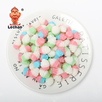 Bonbons gélifiés personnalisés en vrac, saveur fruitée, forme de cupcake 3D, bonbons moelleux halal pour les enfants, en-cas