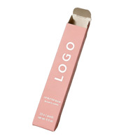 Boîte d'emballage cosmétique personnalisable avec gaufrage, dorure à chaud, papier couché blanc, revêtement UV pour vernis à ongles, huile, rouge à lèvres
