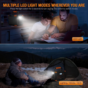 500 Wát sử dụng nhà khẩn <span class=keywords><strong>c</strong></span>ấp pin lithium năng lượng mặt trời Máy phát điện di động sạ<span class=keywords><strong>c</strong></span> sạ<span class=keywords><strong>c</strong></span> Trạm điện cho <span class=keywords><strong>c</strong></span>ắm trại ngoài trời - Product Image 3