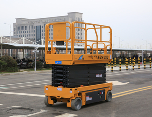 Plataforma Elevadora de Tijera de 13.8m, Modelo Xg1412ac, con Motor AC, para Construcción, de Acción Rápida - Product Image 3