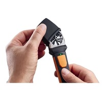 Anémomètre portable sans fil TESTO410-i Débitmètre à palettes avec capteur de vitesse pour testeur de mesure de vitesse du vent