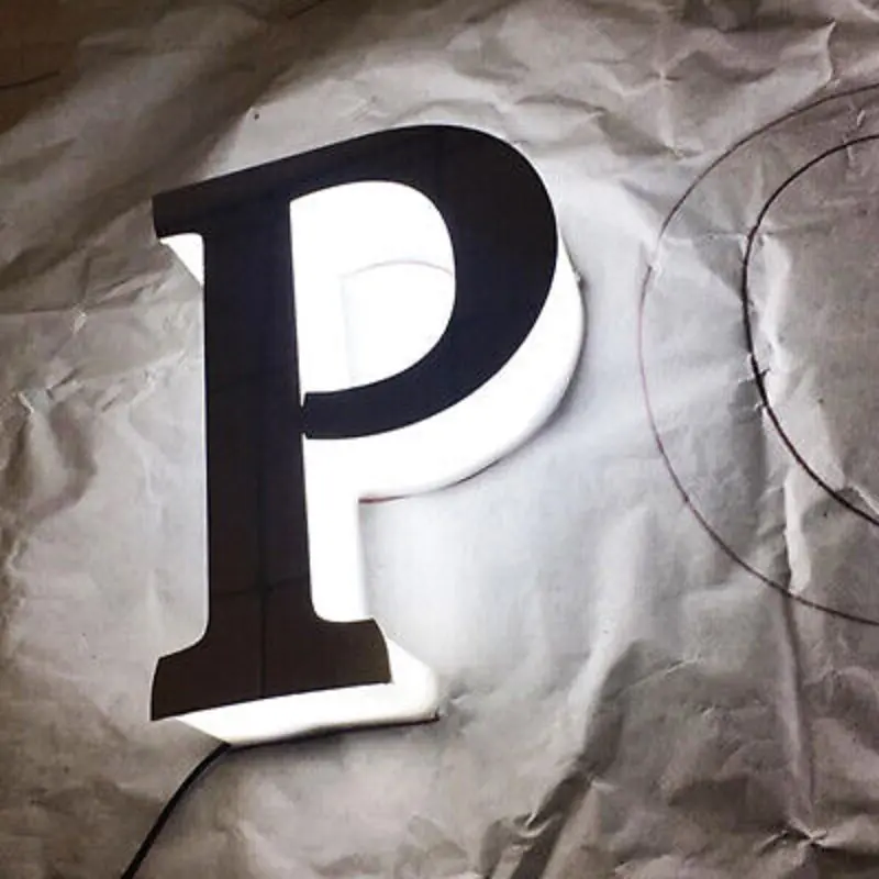 Manufacturer custom steel letter making miniature acrylic letter alphabet laser cut acrylic letter small 3d for accessories