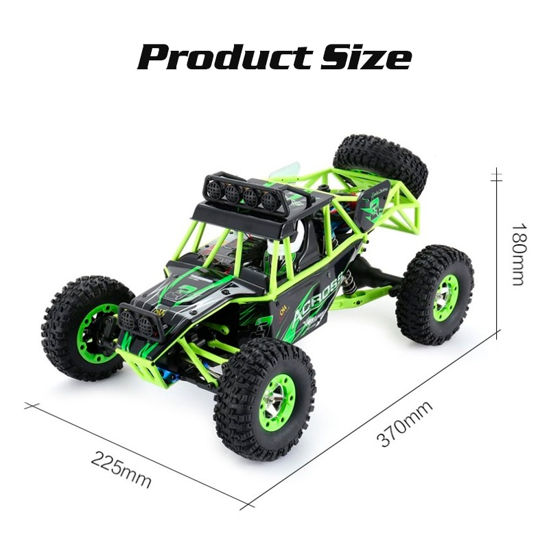 Wltoys 12428 Nitro RC Crawler - Versatile Fun for All Ages