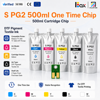 Cartouche d'encre textile pigmentée CMYK blanche 500 ml à usage unique pour imprimante DTF Roland S PG2 TY 300 TY 300i - Pièces de rechange