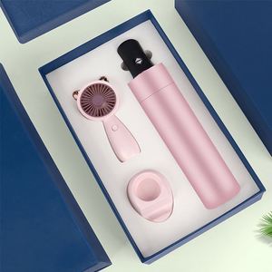 Artículos Promocionales, Regalos Empresariales, Actividades de Inauguración de Empresas, Set Creativo y Práctico de Sombrilla y Abanico, Regalo de Verano - Product Image 6