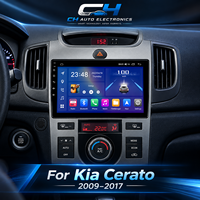 Pour Kia Cerato AC manuel 2009-2017 Prelingcar YS Android 15 Écran de voiture Carplay DSP RDS GPS Radio 2din intégrée Lecteur DVD 5.1HI