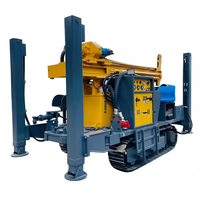 Foreuse pneumatique rotative portative pour forage de puits d'eau et carottage de roche