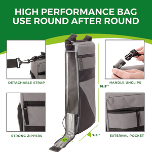 Essential Golf Accessories Compact Waterproof Leakproof Retention Lightweight Insulated Golf Bag Cooler Bag Custom Logo - Product Image 2