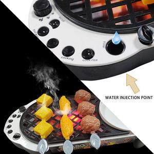 Meilleure vente Simulation 69 PCS Glow Sound & Spray Fonctions 2 en 1 BBQ Grill Cuisson Enfants <span class=keywords><strong>Cuisine</strong></span> Extérieure Ensemble Jouet - Product Image 4