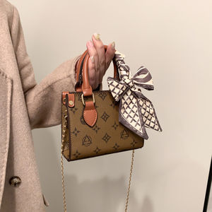 <span class=keywords><strong>Sac</strong></span> à <span class=keywords><strong>Main</strong></span> de Luxe pour <span class=keywords><strong>Femme</strong></span> en Cuir Véritable Marron, Cabas Décontracté avec Doublure en Polyester - Product Image 2