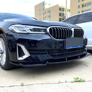 Bmw Front Bumper Lip Splitter Carbon Fiber Texture G30 G31 2021+ 520i 525i 530i Amp Z - Product Image 3