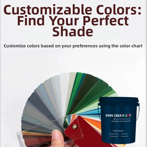 Peinture intérieure en velours acrylique Faible teneur en COV Lavable Résistant au frottement Revêtement doux au toucher pour les murs décoratifs Application au pinceau - Product Image 6