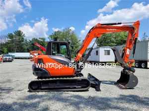 Second <b>Hand</b> Excavator Kubota KX080-4 <b>Mini</b> 8.2 Tons Crawler Used Excavator for Sale - Product Image 3