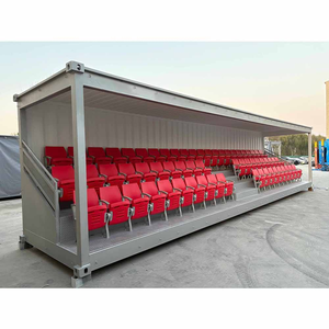 Tribuna Modular Temporal en Contenedor, Contenedor 20HC 40HC, Gradas Móviles para Espectadores con Asientos Plegables para Campos Deportivos - Product Image 3