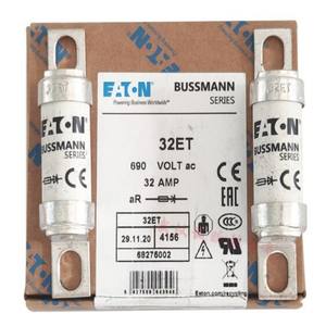 नई और मूल सिरेमिक फ्यूज BS88:4 25ET 25A 32ET 32a 35ET 35A 56ET 56a 63ET 63A 80ET 80A 690V देरी धीमी पिघलने फ्यूज - Product Image 6