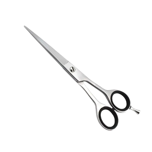 Ciseaux à effiler professionnels en acier inoxydable or rose avec manche sculpté en profondeur pour la coiffure - Product Image 2