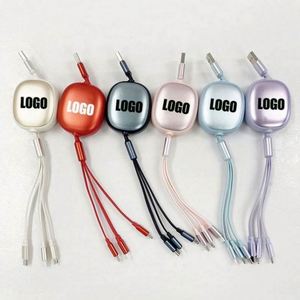 Câble de charge rapide universel 4-en-1 de 1,2 m, style populaire, type C - Product Image 3