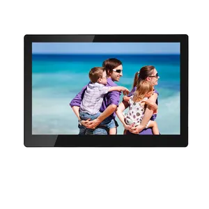 1280x800 mirror case LCD screen play MP4 AVI video 13 Inch Digital Photo Frame with remote control