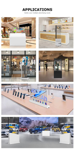 หน้าจอ OLED โปร่งใสแบบอินเทอร์แอคทีฟดิจิทัล AI พร้อมระบบชาร์จอัตโนมัติ ขนาด 55 นิ้ว ความละเอียดสูง จอแสดงผล OLED อัจฉริยะ - Product Image 5