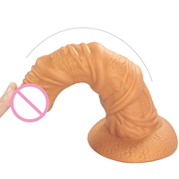 Novedad juguete adulto monstruo dragón tamaño grande silicona Animal consolador en caballo Lobo perro diseño