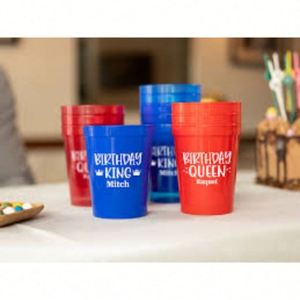 Vasos de Plástico Personalizados para Estadios, para Adultos y Niños, para Fiestas de Boda, Cumpleaños, Celebraciones de Invierno, Primavera, Otoño y Verano - Product Image 5