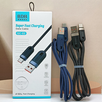 Cables de Carga Rápida Personalizados de 3 pies, 6 pies y 10 pies, Cable USB Trenzado de Nailon Tipo C para Teléfonos Móviles Samsung