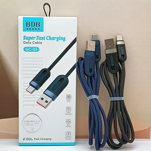 Custom 3ft 6ft 10ft Fast Charging Charger Data Cables Nylon Braided USB Cable Type C Cable for Samsung Mobile Phones