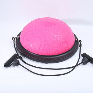 Ballon de Pilates à poignée en éponge, épaissi, pour fitness, 60 cm, ballon d'équilibre, pour le sol, musculation, <span class=keywords><strong>yoga</strong></span>, fascia, Pilates, ballon de vitesse ondulatoire - Product Image 2
