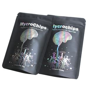 Bolsa pequeña con cremallera <span class=keywords><strong>Chucky</strong></span> Mylar con llavero Embalaje de logotipo personalizado para leche y gelatina Caja conveniente incluida - Product Image 3