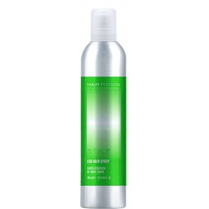 Hair Potion Eco Hair Spray 300ml Action fixatrice forte Tenue forte et durable Laque écologique - Product Image 1
