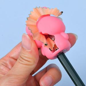 Sacapuntas de Silicona con Forma de Fresa y Animales de Dibujos Animados, Creativo y Lindo, para Material Escolar - Product Image 6