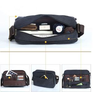 Muestra Gratuita de Bolso Mensajero para Hombre, Bolso de Trabajo, Bolso Bandolera, Bolso Tipo Satchel para Uso Casual, Negocios, Escuela y Viajes - Product Image 6
