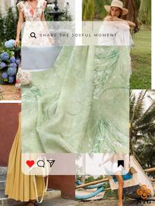 ดอกไม้ทอ30SโซมาลีชุดTropicalพิมพ์Poplin TECIDO 100% เรยอนผ้าเหนียวม้วนปั่นธรรมดาเรยอนChallisเนื้อเยื่อ - Product Image 6