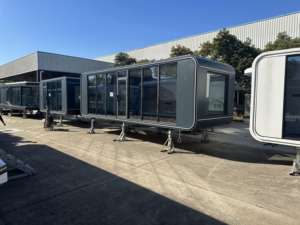 <span class=keywords><strong>Refugio</strong></span> galvanizado aislado para retiros en el desierto Oficina de construcción portátil Espacio DE TRABAJO modular con enchufes eléctricos - Product Image 4