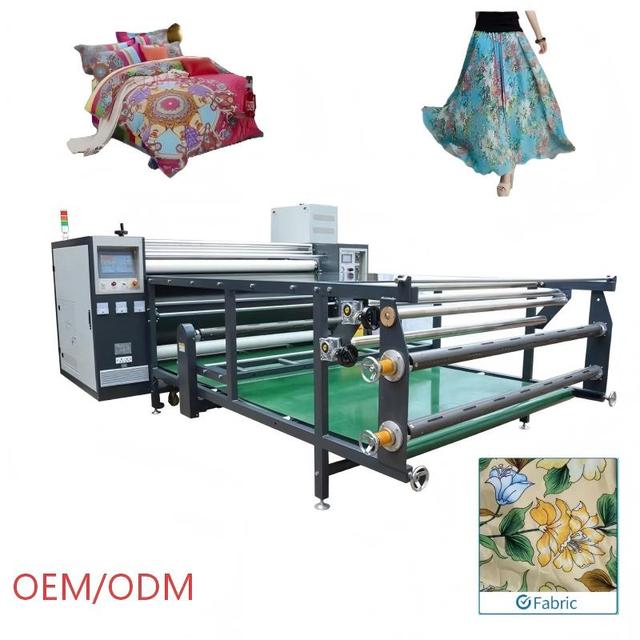60/180 190cm Automatic correct carpet alignment roller calendar sublimation heat transfer machine for carpet blanket mouse pad