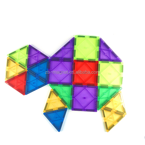 Magnetic <strong>Building</strong> <strong>Blocks</strong> 188 Pieces <strong>Magnet</strong> Toys Strongest Magnetic Tiles - Product Image 3