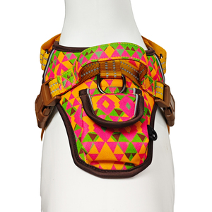 En gros Polyester Doux Chien Gilet Harnais De Mode Transfert De Chaleur Simple Harnais Pour Animaux De Compagnie Avec Motif Personnalisé - Product Image 3