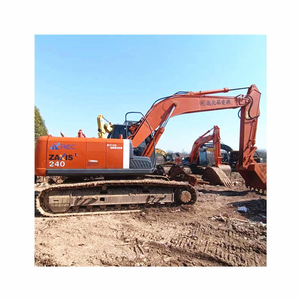 Used Hitachi ZX240 <b>Small</b> Crawler Excavator 24 Ton 7 Ton Operating <b>Weight</b> Core Pump Parts Zaxis 240 - Product Image 2