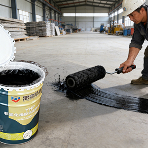 Non Curing Rubberized Asphalt Eco-Friendly Modern Waterproof Coating Cold Applied for Roof Basement Walls Elastic Sealant - Product Image 3