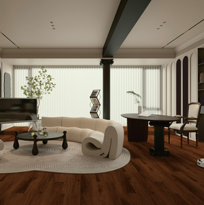 กระเบื้องตกแต่ง SPC สไตล์โมเดิร์น กันน้ำ กันไฟ สำหรับตกแต่งภายใน วิลล่า โรงแรม สำนักงาน ผนัง พื้น เชื่อถือได้ ติดตั้งง่ายแบบ interlocking - Product Image 2