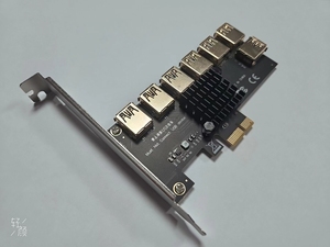 PCIE Thẻ Riser Khe Cắm <span class=keywords><strong>PCI</strong></span> Express 16X 1 Đến 8 Cổng Bộ Chuyển Đổi <span class=keywords><strong>USB</strong></span> 3.0 <span class=keywords><strong>PCI</strong></span>-E Thẻ Riser Mở Rộng GPU Cổng Nhân - Product Image 4