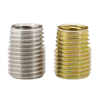 Alambre de bobina helicoidal de acero inoxidable OEM de alta calidad personalizado tipo ranurado inserto de rosca tornillo autorroscante