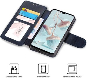 LeYi carcasa <span class=keywords><strong>de</strong></span> la caja del teléfono para Xiaomi Mi <span class=keywords><strong>A3</strong></span>/CC9e cuero cartera Flip caso <span class=keywords><strong>de</strong></span> HD Protector <span class=keywords><strong>de</strong></span> pantalla - Product Image 2