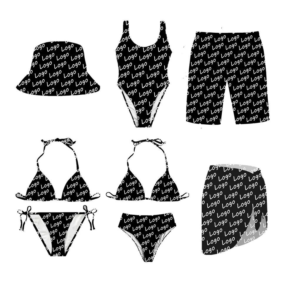 Sexy Bandana Print Snakeskin Swimsuits match sport bucket hat Women'S 2 Pieces Bikini Female Push Up Sleeveless Bathing Suit