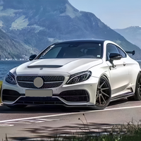 Kit carrosserie large en fibre de verre style C63 AMG pour Mercedes Benz Classe C W205 Coupé 2 portes - Kit de conversion de carrosserie
