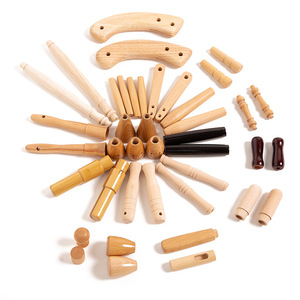 Servicio de Mecanizado CNC de Madera de Haya Personalizado al por Mayor, Fabricación de Piezas de Madera de Precisión para Juguetes Educativos y Asas de Cocina - Product Image 4